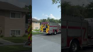 Saginaw Michigan Occupied Residential Structure Fire Box5BoxAlarmJobTown [upl. by Drabeck]