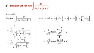 Integratiemethoden integralen van irrationale functies [upl. by Jacey]