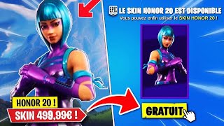 UNLOCK THE RARE HONOR SKIN FOR FREE – FORTNITE TIPS  😱😱 [upl. by Aneeuq]