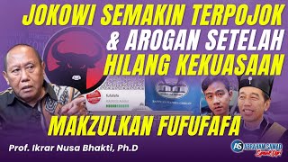 Jokowi Semakin Terpojok amp Arogan Setelah Hilang Kekuasaan Makzulkan Fufufafa  SPEAKUP [upl. by Deraj]