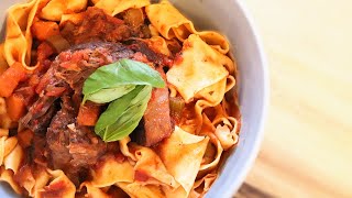 Slow Cooked Beef Ragu  Recipe [upl. by Adianez]