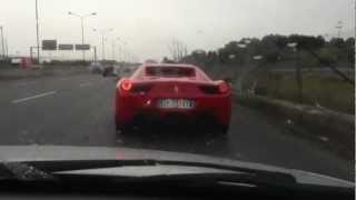 Ferrari 458 Italia Crash Video and photo [upl. by Edveh]