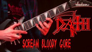 DEATH  Scream Bloody Gore Album guitar cover [upl. by Cass314]