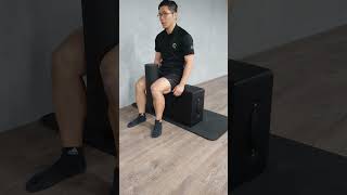 Seated tibia rotation with foam roller hold [upl. by Judas103]