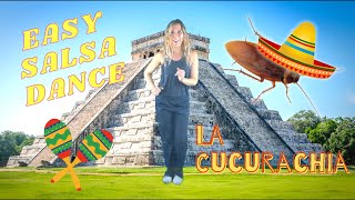 EASY Salsa Dance for Kids  Mexico in May  La Cucaracha  Brain Breaks for Kids [upl. by Yolanthe471]