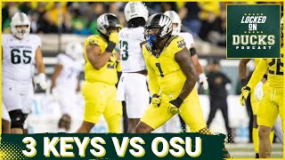 Oregon Football HAS TO win rushing battle to beat Ohio State Dillon Gabriel has to protect the ball [upl. by Drooff713]