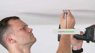 How to install 4lites IP65 LED Non Corrosive Batten [upl. by Ehsiom]