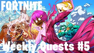 Fortnite  Chapter 5 Season 2  Weekly Quests  5 [upl. by Kedezihclem]