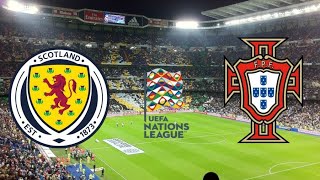 ESCOCIA VS PORTUGAL NATIONS LEAGUE 2024 LIVE [upl. by Nahgeam491]