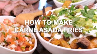 Carne Asada Fries recipe  How To make Carne Asada Fries  Classic Bakes [upl. by Marthe]