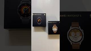 Unboxing HUAWEI Watch Gt5 46mm🤩Brown amp Black unboxing watch huaweigt5 gt5 shorts youtube [upl. by Naarah]