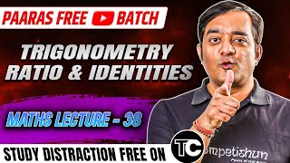 38 Trigonometry Identities IIT JEE Maths Lectures [upl. by Evangeline]