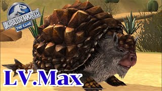 Jurassic World The Game EP600  GLYPTODON LVMax [upl. by Ellehc]