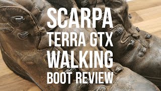 Scarpa Terra GTX Walking Boot Review [upl. by Zednanreh]