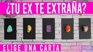 TU EX ¿Te extraña piensa en ti o le das igual  Tarot 🔮✨ [upl. by Esidnak]