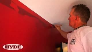 How to paint next to a ceiling and get clean edges [upl. by Toiboid]