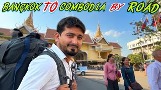 Thailand to Cambodia by Bus  Thailand to Combodia border crossing combodiaborder passengerbilal [upl. by Nnyleimaj]