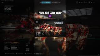 Best MX9 MW3 Class Setup 👀 gaming callofduty mw3 warzone [upl. by Anitsrik]