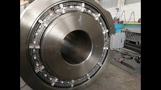 aluminium extrusion container how to machining the container liner [upl. by Ojela13]