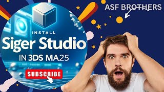 Siger Studio Install for 3ds Max 2020 To 2025  Easy Setup Tutorial [upl. by Getraer]