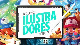 🖍️ Buscamos ILUSTRADORES digitales para libros INFANTILES personalizados enfocados a niños y adultos [upl. by Sudbury88]