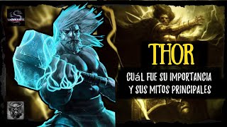 El MITO de THOR dios del TRUENO TODA su mitología📯 MITOLOGÍA NÓRDICA capítulo 14 logomaquia [upl. by Eyar]