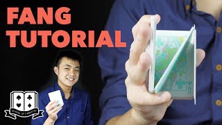 Cardistry for Beginners Onehanded Cuts  Fang Tutorial ft Teo Chun Chieh [upl. by Narik]