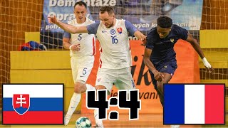 SLOVENSKO VS FRANCĂšZSKO KVALIFIKĂCIA NA MAJSTROVSTVĂ SVETA 2024 VO FUTSALE [upl. by Alram237]