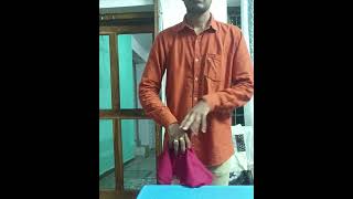 Vanishing the Glass trick with cloth and glass magic magictrick entertainment jaadugar [upl. by Ranita55]