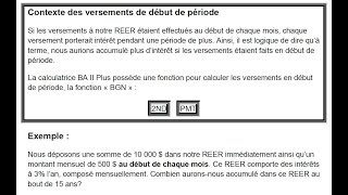 Mathématiques Immobilières E22 cours 9 début de période taux effectif et refinancement [upl. by Merci]