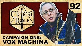 Deals in the Dark  Critical Role VOX MACHINA  Episode 92 [upl. by Druci]