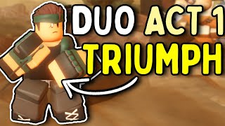 DUO ACT 1 HALLOWEEN 2024 EVENT TRIUMPH  Tower Defense Simulator [upl. by Dilisio94]