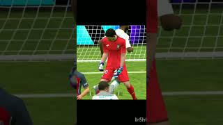 keeper will never do celebration again 🤫fifa pesgaming efootball footballshorts shorts [upl. by Raybourne335]