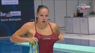 Berlin2014 Womens 1m springboard final [upl. by Guise48]