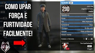 GTA Online COMO DEIXAR FORÇA E FURTIVIDADE NO MÁXIMO FACILMENTE [upl. by Ever197]