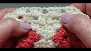 Granny Square Blanket Crochet Along Part 9  Border Rows [upl. by Nelyt]