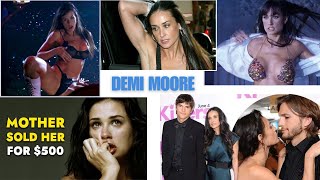 Demi Moore From Unstable Childhood To The Highest Paid Actress [upl. by Afatsuom]