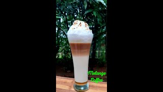 MELANGE COFFEE Wiener Melangetrending easy coffee [upl. by Anaud]