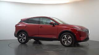 Qashqai 15 190 ePower NConnecta Auto with Glass Roof Pack in Fuji Sunset Red Premium Metallic [upl. by Allsopp178]