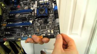 Intel DZ77RE75K Extreme Series Z77 SLI Gaming Motherboard Unboxing amp First Look Linus Tech Tips [upl. by Rachele591]