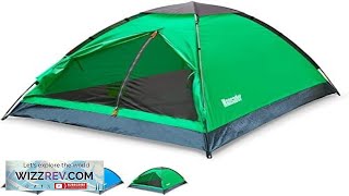 2 Person Camping Dome TentWaterproof Lightweight Portable Tents for Outdoor Camping Hiking Review [upl. by Lemhar]