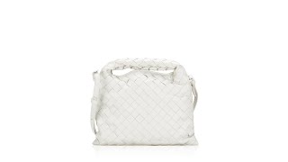 Bottega Veneta Nappa Intrecciato Mini Hop White [upl. by Ragse]