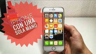 Come usare iPhone con una mano [upl. by Akeryt209]