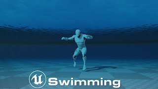 Unreal Engine 426 Swimmable Water Tutorial [upl. by Rim642]