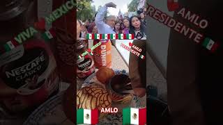 AMLO MARCHA POR LA CUARTA TRANSFORMACIÓN amlo fypシ゚viral mexico fannyvideo memes foodnoticias [upl. by Kannav]