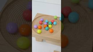 Marble Run ASMR ☆ Wooden Wave Slope amp Vortex board amp Colorful ball♪ asmr marblerunrace healing [upl. by Wolfe]