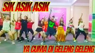 SIK ASIK ASIK YA CUMA DI GELENG GELENG  TIKTOK VIRAL TERBARU 2023  CHOREO BY ARUL ZIN [upl. by Alarise]