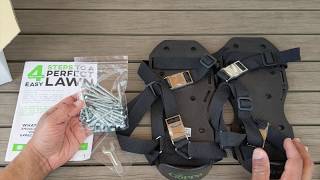 Quick look Unboxing and assembly GoPPA Lawn Aerator Shoes for healthy greener lawn [upl. by Margaretta]