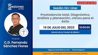 Prostodoncia total Diagnóstico análisis y planeación claves para el éxito [upl. by Daffodil]