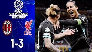 AC Milan  Liverpool 13 Highlights  UEFA Champions League  20242025 [upl. by Teddy]